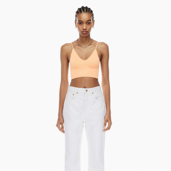 Aritzia talula sunny apricot Seamless Tank size medium - Picture 2 of 9